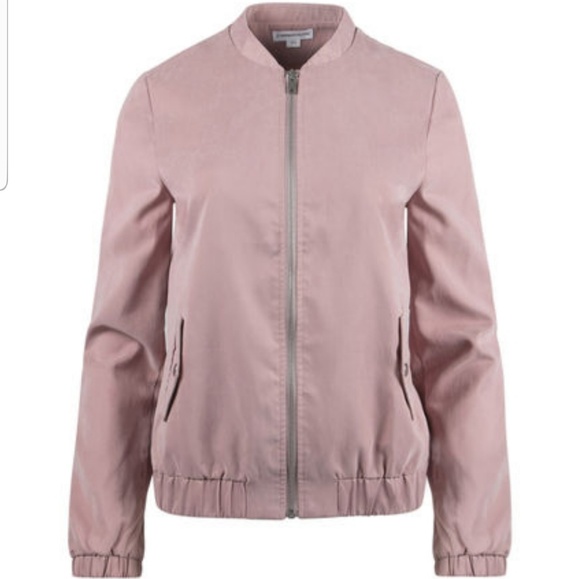 Warehouse One Jackets & Blazers - Women's Dusty Rose Bomber Jacket